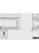 Heretic Studio 4" Light Bar Combo Amber Lens                                     - 50415 - Image 2