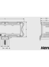 Heretic Studio 4" Light Bar Spot Amber Lens - Pair Pack                                     - 50420 - Image 2