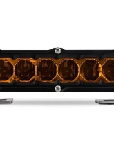 Heretic Studio 6" Light Bar Flood Amber Lens                                     - 50604 - Image 4