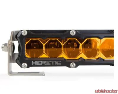 Heretic Studio 10"Light Bar Flood Amber Lens - 51004
