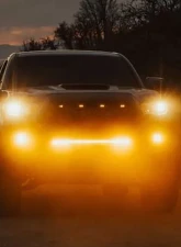 Heretic Studio 30" Light Bar Flood Amber                                     - 53007 - Image 5