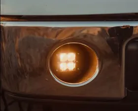 Heretic Studio Series 1 Fog Light Kit - Amber Lens Toyota Tacoma | Tundra | Ford F-150 2005-2014