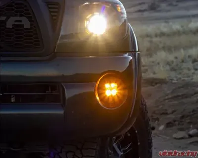 Heretic Studio Series 1 Fog Light Kit - Amber Lens Toyota Tacoma | Tundra | Ford F-150 2005-2014 - 56002