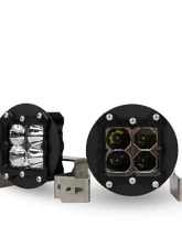 Heretic Studio Series 3 Fog Light Kit - Clear Lens Jeep 2007-2020                                     - 56005 - Image 7