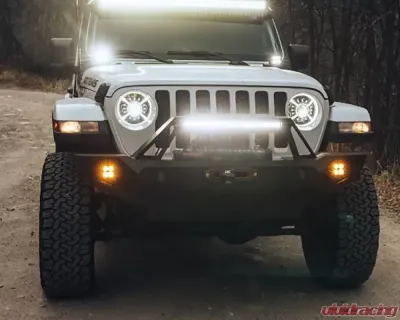 Heretic Studio Series 3 Fog Light Kit - Clear Lens Jeep 2007-2020 - 56005