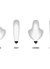 Heretic Studio Series 3 Fog Light Kit - Amber Lens Jeep 2007-2020                                     - 56007 - Image 6