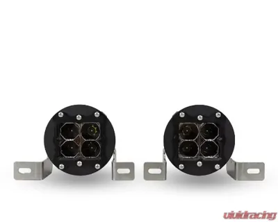 Heretic Studio Series 4 Fog Light Kit - Clear Lens Jeep JL Wrangler Gladiator (Sport) 2018-2021 - 56008