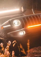 Heretic Studio Series 4 Fog Light Kit - Clear Lens Jeep JL Wrangler Gladiator (Sport) 2018-2021                                     - 56008 - Image 4