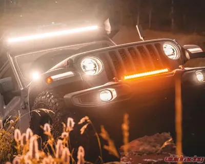 Heretic Studio Series 4 Fog Light Kit - Clear Lens Jeep JL Wrangler Gladiator (Sport) 2018-2021 - 56008