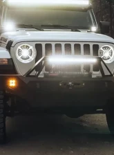 Heretic Studio Series 4 Fog Light Kit - Amber Lens Jeep JL Wrangler Gladiator (Sport) 2018-2021                                     - 56009 - Image 4