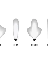 Heretic Studio Series 4 Fog Light Kit - Amber Lens Jeep JL Wrangler Gladiator (Sport) 2018-2021                                     - 56009 - Image 6