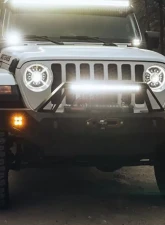 Heretic Studio Series 5 Fog Light Kit - Clear Lens Jeep JL Wrangler | JT Gladiator (Rubicon Steel Bumper) 2018-2020                                     - 56010 - Image 4