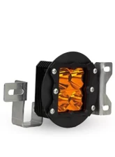 Heretic Studio Series 5 Fog Light Kit - Amber Lens Jeep JL Wrangler |  JT Gladiator (Rubicon Steel Bumper) 2018-2020                                     - 56011 - Image 2