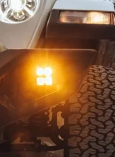 Heretic Studio Series 5 Fog Light Kit - Amber Lens Jeep JL Wrangler |  JT Gladiator (Rubicon Steel Bumper) 2018-2020                                     - 56011 - Image 5