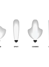 Heretic Studio Series 5 Fog Light Kit - Amber Lens Jeep JL Wrangler |  JT Gladiator (Rubicon Steel Bumper) 2018-2020                                     - 56011 - Image 6