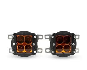 Heretic Studio Series 6 Fog Light Kit - Amber Lens Subaru | Ford | Nissan 2005-2021