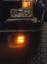 Heretic Studio Series 8 Fog Light Kit - Amber Lens Ford F-150 | F-250 | F-350 2015-2020                                     - 56018 - Image 5