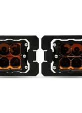Heretic Studio Series 8 Fog Light Kit - Amber Lens Ford F-150 | F-250 | F-350 2015-2020                                     - 56018 - Image 3