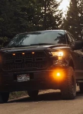 Heretic Studio Series 8 Fog Light Kit - Amber Lens Ford F-150 | F-250 | F-350 2015-2020                                     - 56018 - Image 4