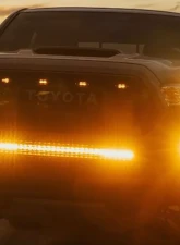 Heretic Studio 30 Inch Light Bar - Amber Toyota Tacoma | 4Runner | Tundra (behind the Grill ) 2010-2021                                     - 56026 - Image 6