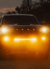 Heretic Studio 30 Inch Light Bar - Amber Toyota Tacoma | 4Runner | Tundra (behind the Grill ) 2010-2021                                     - 56026 - Image 7