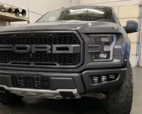 Heretic Studio Fog Light Kit Amber Quattro (1 set) rest Clear Lenses Ford Raptor 2nd Gen. 2017-2025