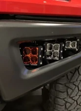 Heretic Studio Fog Light Kit Amber Quattro (1 set) rest Clear Lenses Ford Raptor 2nd Gen. 2017-2025                                     - 56028 - Image 3
