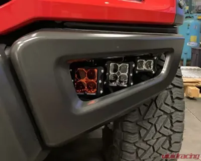 Heretic Studio Fog Light Kit Amber Quattro (1 set) rest Clear Lenses Ford Raptor 2nd Gen. 2017-2025 - 56028