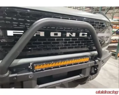 Heretic Studio 20" Light Bar Kit Clear Combo Bumper Mount Ford Bronco - 56033
