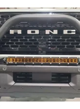 Heretic Studio 20" Light Bar Kit Clear Combo Bumper Mount Ford Bronco                                     - 56033 - Image 3