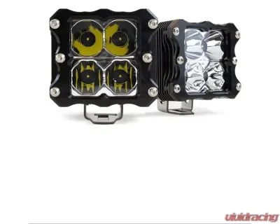 Heretic Studio Ditch Light kit Spot Amber Ford Bronco - 56041