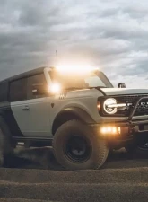 Heretic Studio Ditch Light kit Spot Amber Ford Bronco                                     - 56041 - Image 3