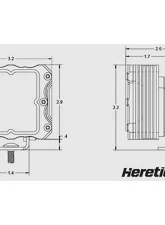 Heretic Studio Ditch Light kit Spot Amber Ford Bronco                                     - 56041 - Image 4
