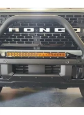 Heretic Studio 20"Light Bar Kit Amber Combo Bumper Mount Ford Bronco                                     - 56042 - Image 5
