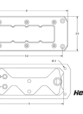 Heretic Studio BA-4 4" Combo Flush Mount LED Pod Light Bar                                     - 50411 - Image 6