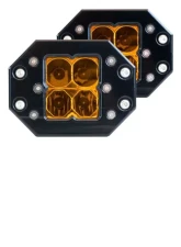 Heretic Studio Quattro Spot Amber Flush Mount Pair Pack                                     - 52223 - Image 4