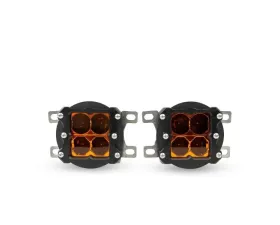 Heretic Studio Combo Amber Lens Series 7 Fog Light Kit Subaru Outback 2013-2019