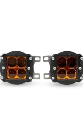 Heretic Studio Combo Amber Lens Series 7 Fog Light Kit Subaru Outback 2013-2019                                     - 56015 - Image 4