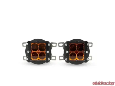 Heretic Studio Combo Amber Lens Series 7 Fog Light Kit Subaru Outback 2013-2019 - 56015