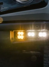 Heretic Studio Fog Light Kit Amber Combo Quattro Amber BA-2 Flood Ford Bronco 2021+                                     - 56061 - Image 4