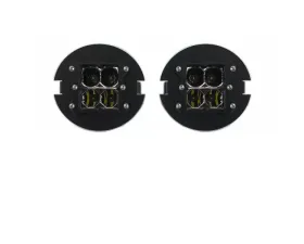 Heretic Studio Flood Clear Lens Series 1 Fog Light Kit Toyota | Ford 2005-2014