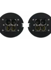 Heretic Studio Flood Clear Lens Series 1 Fog Light Kit Toyota | Ford 2005-2014                                     - 56066 - Image 4