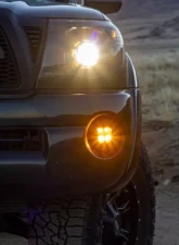 Heretic Studio Flood Amber Lens Series 1 Fog Light Kit Toyota | Ford 2005-2014                                     - 56067 - Image 4