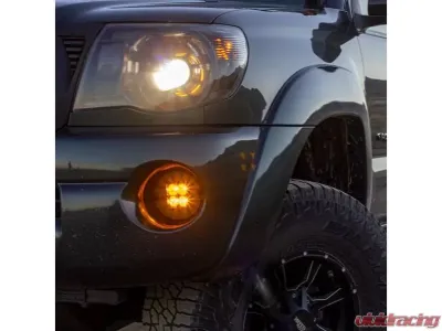 Heretic Studio Flood Amber Lens Series 1 Fog Light Kit Toyota | Ford 2005-2014 - 56067