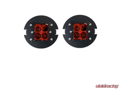 Heretic Studio Flood Amber Lens Series 1 Fog Light Kit Toyota | Ford 2005-2014 - 56067