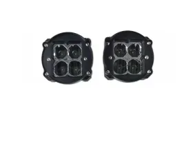 Heretic Studio Combo Clear Lens Series 2 Fog Light Kit Toyota 2010+