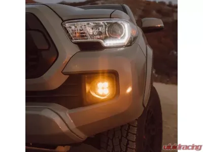 Heretic Studio Flood Amber Lens Series 2 Fog Light Kit Toyota 2010+ - 56071