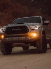 Heretic Studio Flood Amber Lens Series 2 Fog Light Kit Toyota 2010+                                     - 56071 - Image 3
