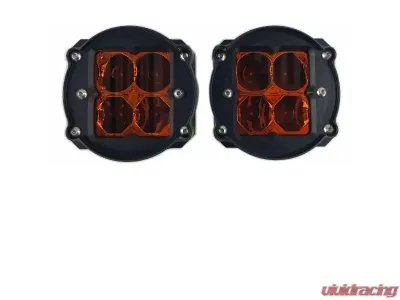 Heretic Studio Flood Amber Lens Series 2 Fog Light Kit Toyota 2010+ - 56071