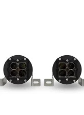 Heretic Studio Flood Clear Lens Series 3 Fog Light Kit Jeep Sport 2018-2021                                     - 56074 - Image 2